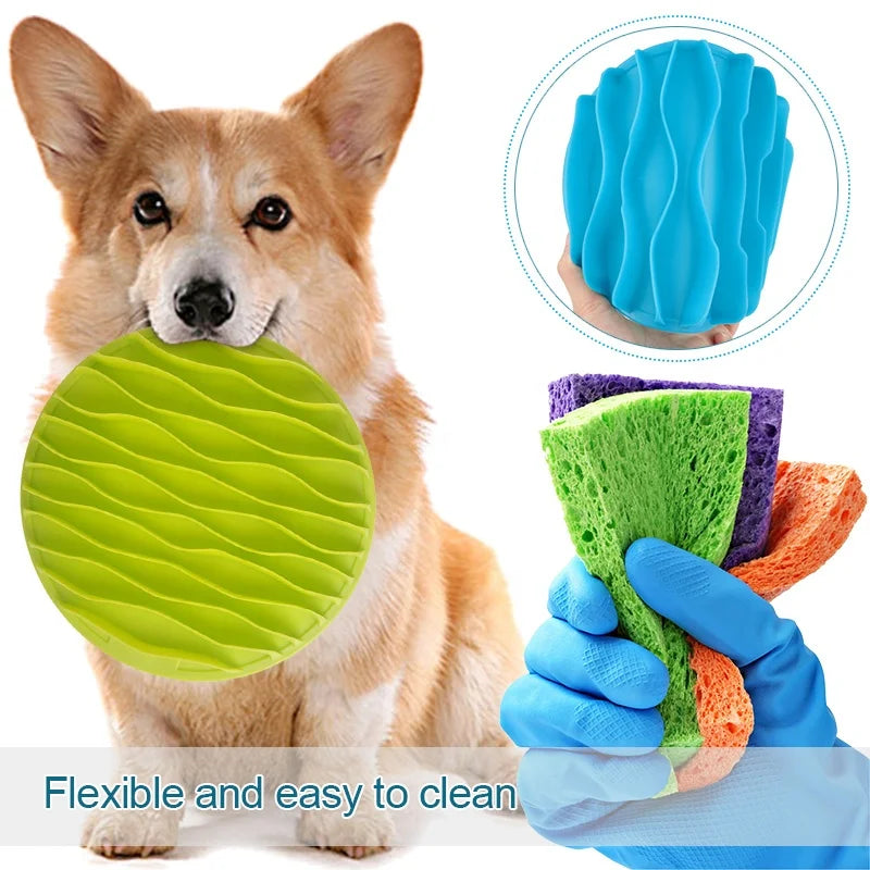 Pet Dog Cat Food Slow Feeder-4