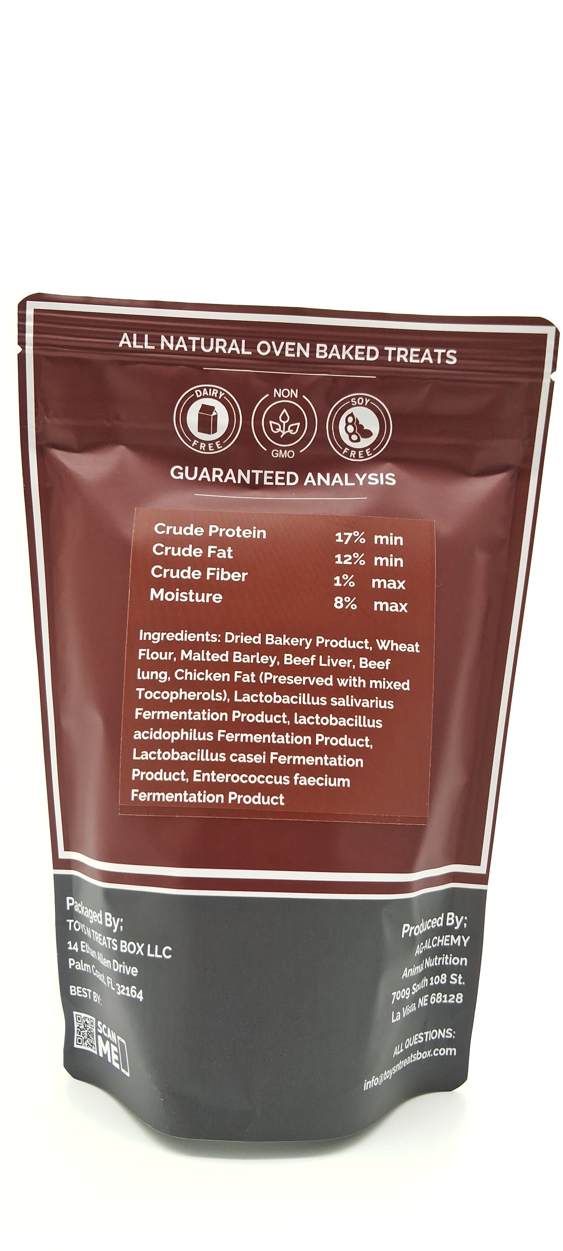 Digestive Health Beef Heart Dog Treats - All Natural Oven Baked-2