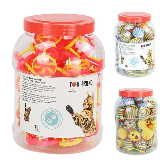 40pcs/pack Colorful Feather Cat Toys False Mouse Kitten Cat Toy Mixed Collection-0